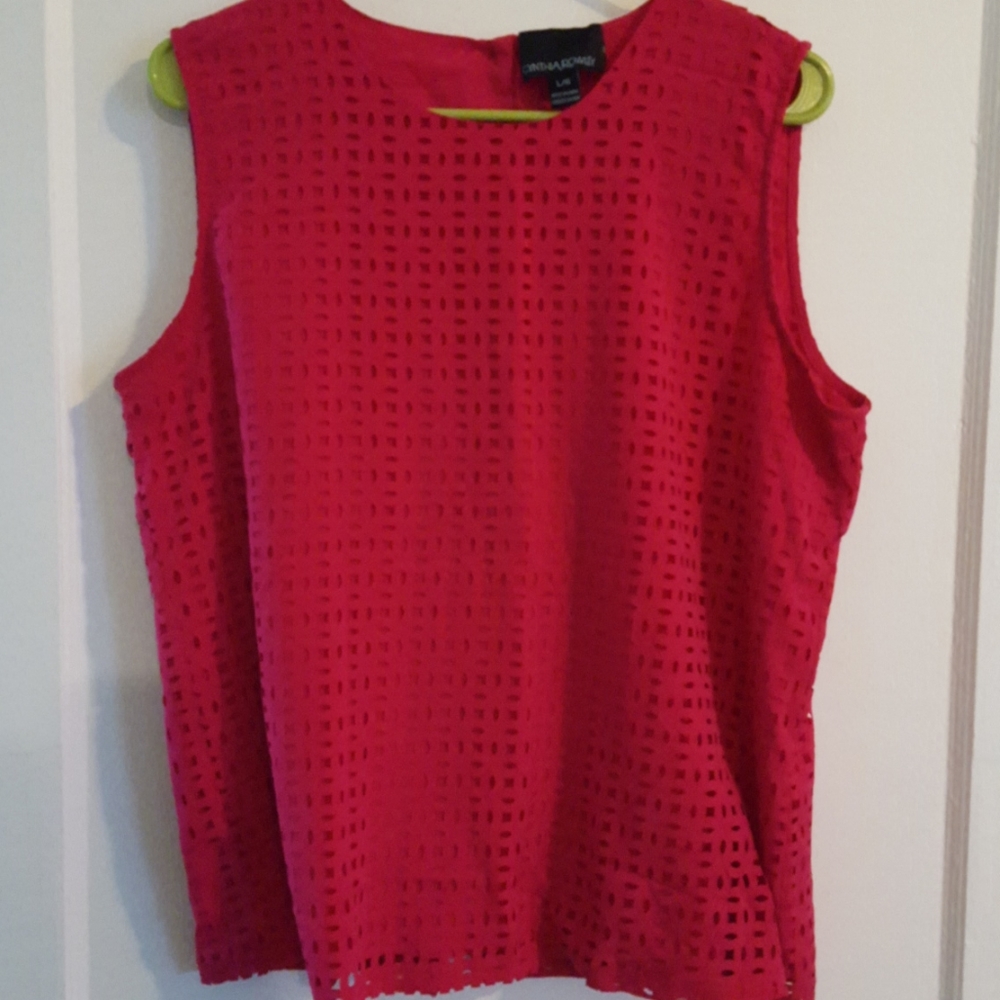 Cynthia Rowley Pink Blouse